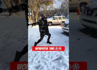  IT ACTUALLY SNOWED IN MY CITY