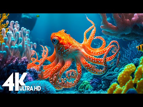Music Of Underwater Wonders Relaxing Music The Best 4K Sea Animals For Relaxation