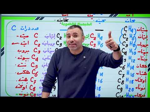الراب التعليمي الحلال المحاضرة الأولي كيمياء عضوية 2026 مستر خالد صقر