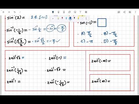 Inverse Trigonometric Functions Lec 4