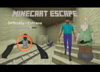 Granny 2 Enhanced Minecraft Atmosphere Extreme Mode Minecart Escape