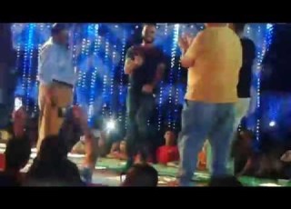  مهرجان عمروسعيد فى بنها عزبة زكي