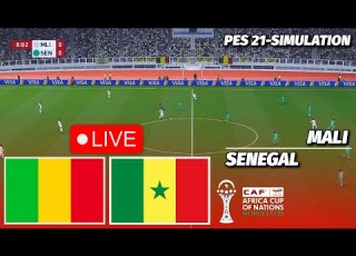 LIVE Mali Vs Senegal Africa Cup Of Nations 2025 Quarter Final PES 21 Simulation
