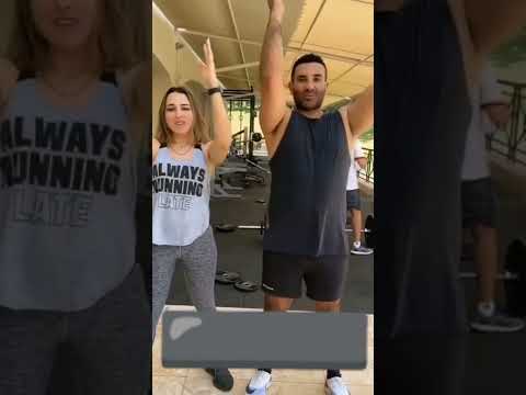 احمد سعد مع زوجته الجديدة