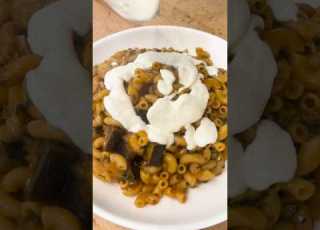 Fattet Batenjein And Pasta Dollycious Foodblogger وصفات طبخ Food