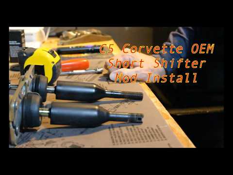 OEM Short Shifter MOD Install On A C5 Corvette