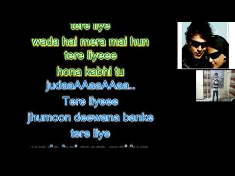 Tere Liye Prince Atif Aslam Full Karaoke With Lyrics With Shreya Ghoshal Voice