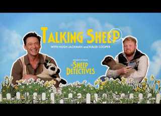 Hugh Jackman And Kaleb Cooper Chat Sheep The Sheep Detectives Prime Video