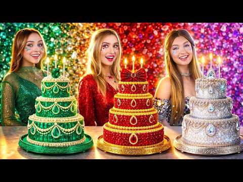 فتاة الزمرد والياقوت والألماس حفلة عيد ميلاد مليئة بالمفاجآت