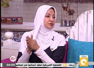 نجلاء فتحي في قناة اون تي في 10 8 2015