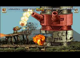 Metal Slug 4 2 Players Playthrough