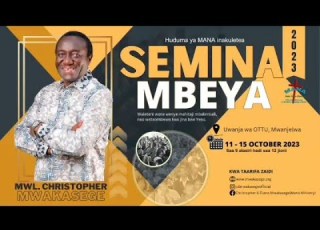 1 Kuondoa Mazuio Ya Kiroho Ya Kimfumo Kwenye Mafanikio Yako Mwl Christopher Mwakasege