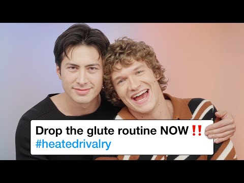 Heated Rivalry Cast Compete In A Compliment Battle Teen Vogue
