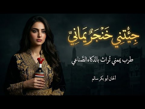 جيتني خنجر يماني الحان ابو بكر سالم ذكاء صناعي طرب يمني ولأول مرة 2026 جيتني خنجر يماني الحان ابو بكر سالم ذكاء صناعي طرب يمني ولأول مرة 2026