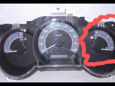 تويوتا هيلوكس مشكلة في عداد مستوى الوقود Toyota Hilux 2007 Fuel Level Gauge Issue