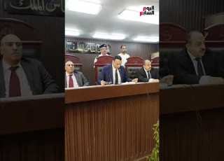  لحظة قرار المحكمة بواقعة انهاء حياة طفل شبرا الخيمة