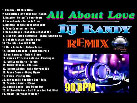 All About Love Non Stop Mix DJ Randy 90 BPM