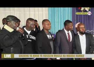  SHEREHE YA NDOA YA HUSSEIN MUSSA NA WARDA HAMAD