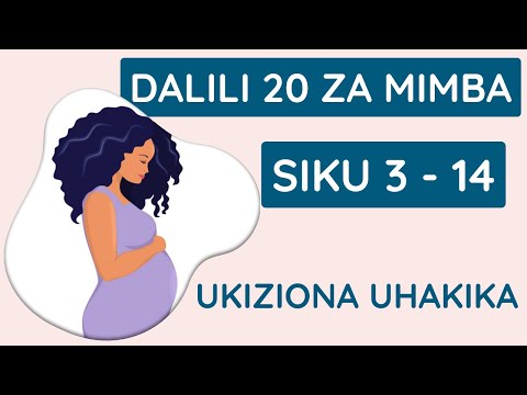 Dalili 20 Za Mimba Changa Ya Siku Hadi Wiki 1 Kama Unazo Hizi 5 Basi 100 Imo