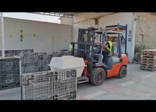  الإختبار والفحص العملي لسائق الرافعة الشوكية Forklift Driver Test In Arabic