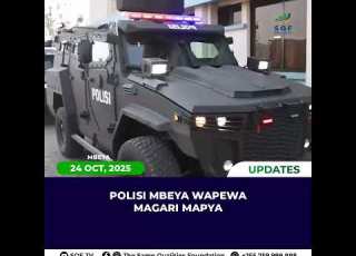  NEUE FAHRZEUGE FÜR DIE POLIZEI DER REGION MBEYA