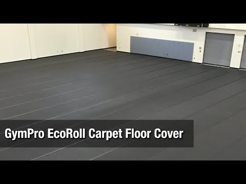 GymPro EcoRoll Carpet Floor Cover For Gymnasium Court Floors