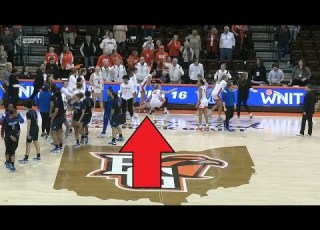 Player CHARGED With ASSAULT After PUNCHING Opponent To The Ground In Handshake Line After WNIT Game