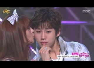  G NA Feat BTOB Jung Il Hoon Oops 지나 Feat BTOB 정일훈 웁스 Music Core 20130413