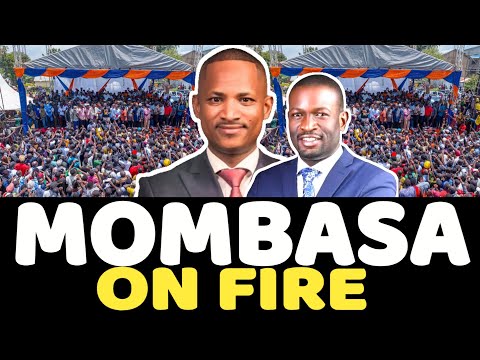 Panik Erfasst OBURU Und WANGA Da Die Kundgebung Von Linda Mwananchi Auf Dem Gelände Von TONONOKA