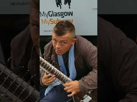 Scotsman Playing Tum Hi Ho At Glasgow City Centre Glasgow World Music City Europeanunion
