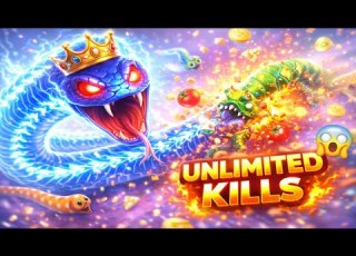 999999 Size Snake Worms Zone Unlimited Gameplay
