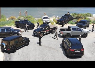 العصابات تسعى للثأر من راعي الشاص في صراع بين سائقي الشاص ورجال المافيا قراند 5 GTA V