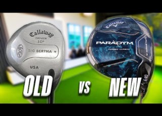  Different Old Golf Driver VS New Driver 30 Year Test