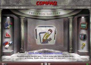  Compaq Presario 9500 Series OOBE Presario Gallery