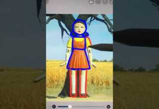 Drawing The Doll From Squid Game