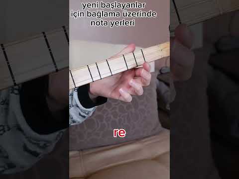 Yeni Başlayanlar Için Saz Notaları Ve Alıştırması Saz Bağlama Cura