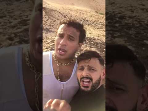 دويتو بونبوناية رامز جلال و محمود الليثي فى كواليس رامز تحت الأرض