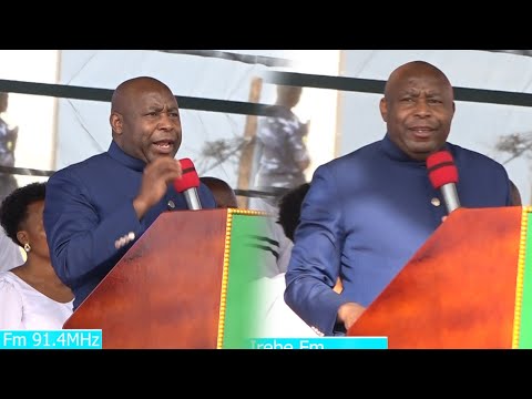 S E Evariste Ndayishimiye Avuze Amajambo Akomeye Mugikorane Kizomara Imisi 3
