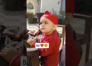 Little Sidhu Is Talking To Bapuji Shortvideo Funny Funniestvideo