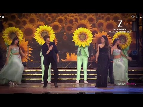 Shah Rukh Khan Kajol Iconic Performance At 70th Filmfare Award 2025 Filmfare Srk Kajol