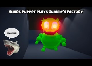  SB Movie Shark Puppet Plays Gummy S Factory