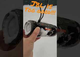 JBL Flip 6 Snow Sound Test