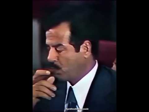 Saddam Hussein S Power He Is A Danger Saddam Shorts Trending Youtubeshorts صدام حسين