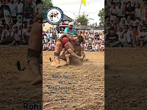 Anku Haada Vs Rohit Foji Wrestling Akhara Indiansports Haryanviculture Dangal Dangaltvchannel