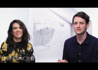  Abbi Jacobson Und Zach Woods Beim Cartoon Wettbewerb Des New Yorker The New Yorker