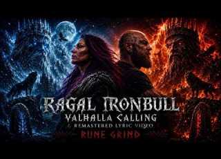 VALHALLA CALLING Ragal Ironbull Remastered Lyric Video Epic Viking Battle Music Rune Grind