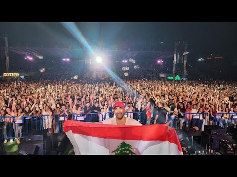 Rodge In Concert Fouad Chehab Stadium Jounieh Lebanon August 2022