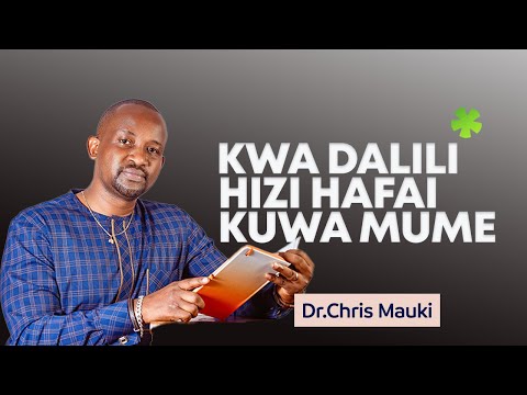 Chris Mauki Kwa Dalili Hizi Hafai Kuwa Mume
