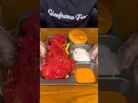 جربنا احر بروستد موجودة بالاردن بروستد حار برجر دجاج Friedchicken Spicyfood Burger