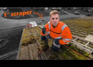  We Scraped This Entire Roof With 1 Scrapers